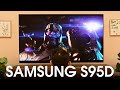 Samsung S95D QD-OLED Glare Free TV (2024) In-Depth First Look & Gaming!