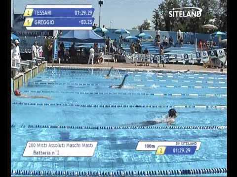 Serie 8 dei 200 Misti  Assoluti Maschi Master - 13 Memorial Andrea Bettiol