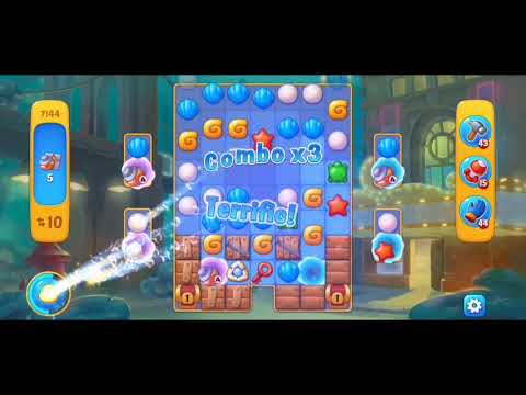 Fishdom 7144 Level - NO 💣🧨💥