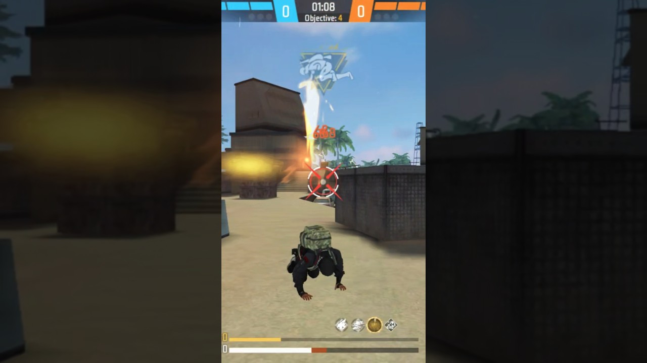 1 v 4 catch kill  had shot 😈 #original #sound #freefire