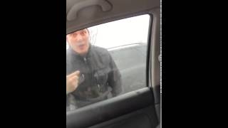 ROAD RAGE guy shatters GTI window CORKYS reaction PRICELESS