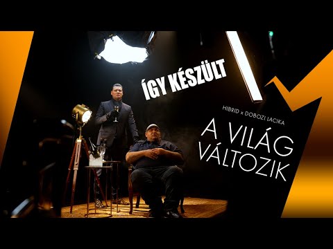ÍGY KÉSZÜLT: HIBRID x DOBOZI LACIKA - A VILÁG VÁLTOZIK (Werkfilm)