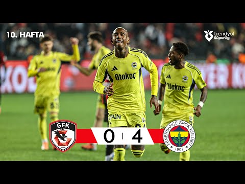 Gaziantep FK (0-4) Fenerbahçe - Highlights/Özet | Trendyol Süper Lig - 2025/26