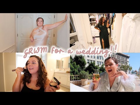 being a bridesmaid + wedding rehearsal dinner GRWM!