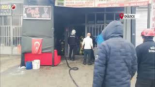 Kapalı Dükkandan Çıkan Dumanı Fark Etti, Sanayi Çarşısını Kurtardı