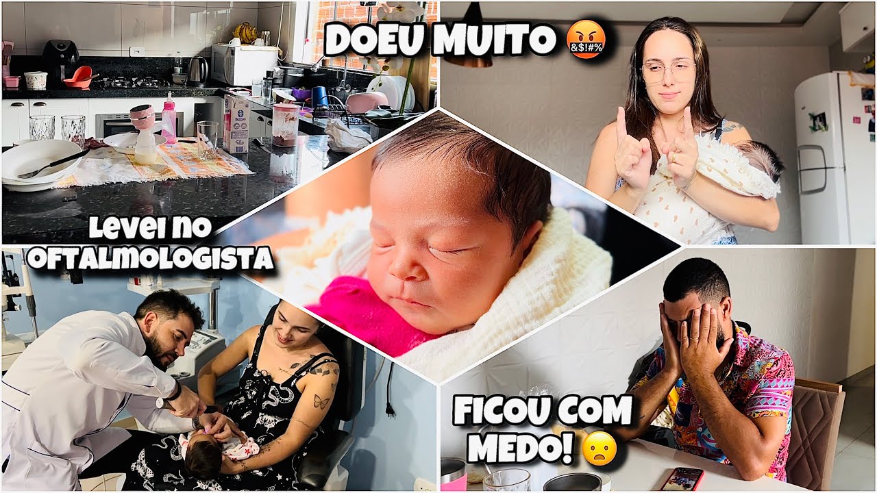 TIREI OS PONTOS | MARIDO VAI OPERAR | MINHA MÃE FEZ FAXINA | MINHA RN PEGOU CONJUNTIVITE 🥺