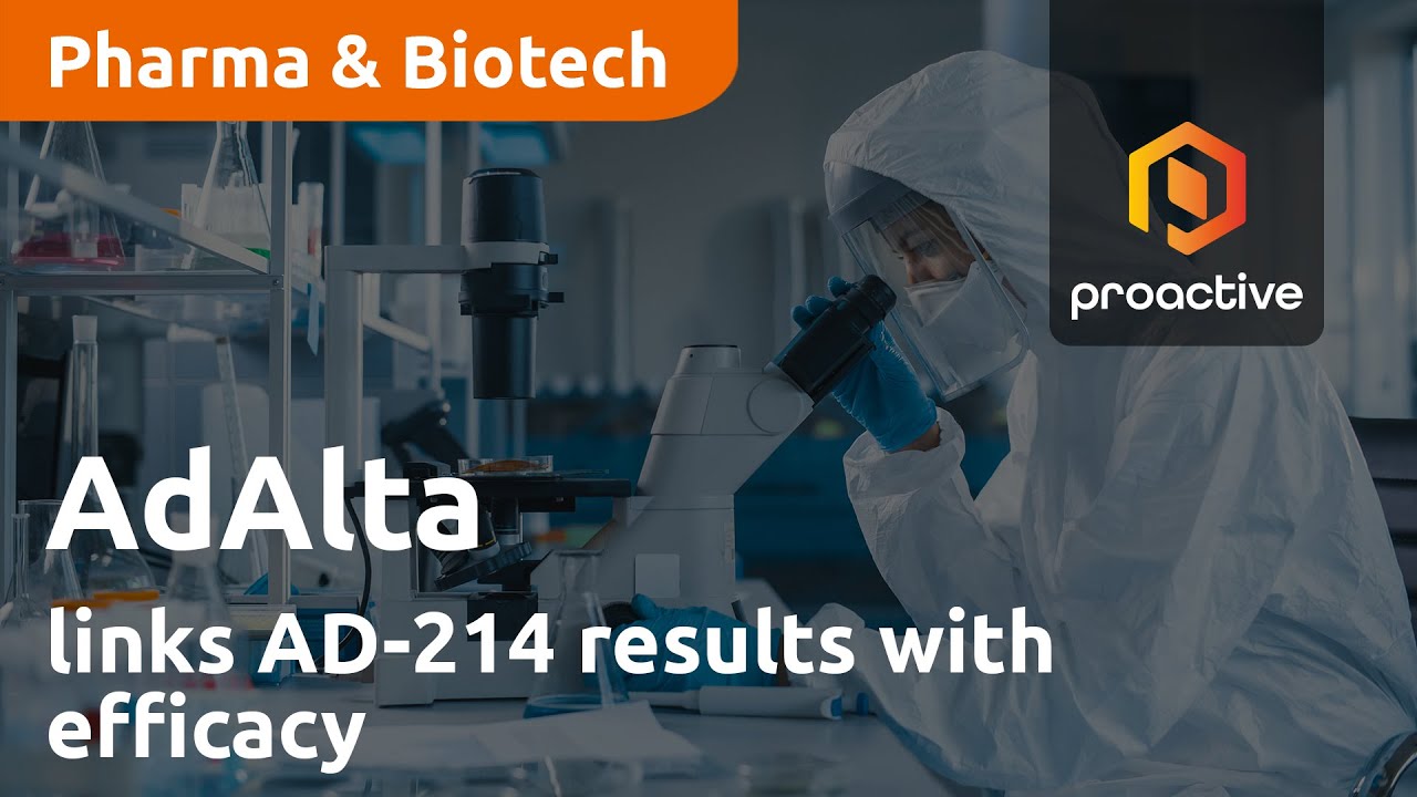 AdAlta links AD-214 results with efficacy thanks to new data