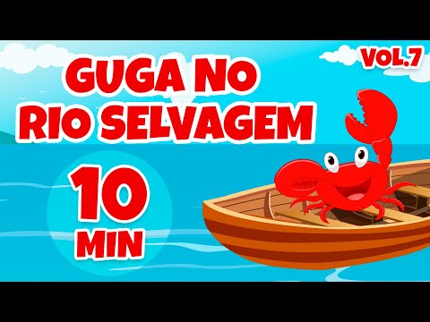 Guga no Rio Selvagem Vol. 7 - Giramille 10 min | Desenho Animado Musical