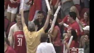 Ron Artest goes into the stands... again!