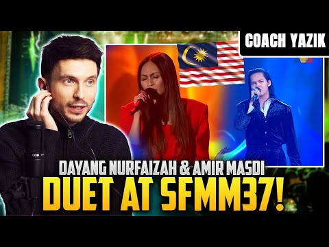 YAZIK reacts to Dayang Nurfaizah & Amir Masdi - Debu | SFMM37