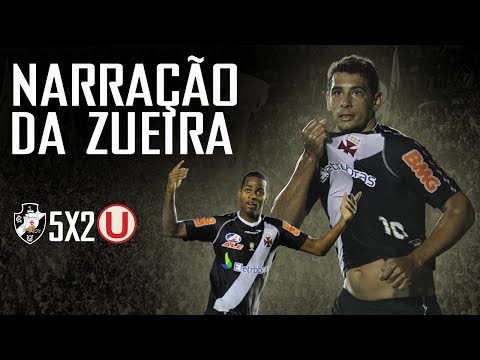 VASCO 5X2 UNIVERSITÁRIO-PER - NARRAÇÃO COPA SULAMERICANA 2011