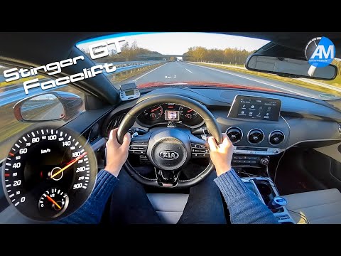 2019 KIA Stinger GT Facelift - 0-250 km/h acceleration🏁