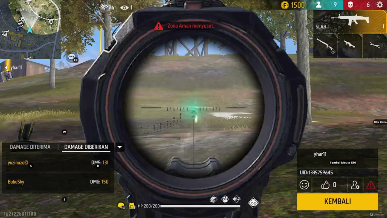 Free Fire Solo Push Rank Gameplay