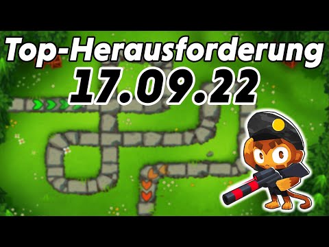 Top-Herausforderung 17.09.2022 - Affenaue [#BloonsTD6]