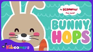 The Way The Bunny Hops | Easter Bunny Song | Easter Songs for Kids | The Kiboomers