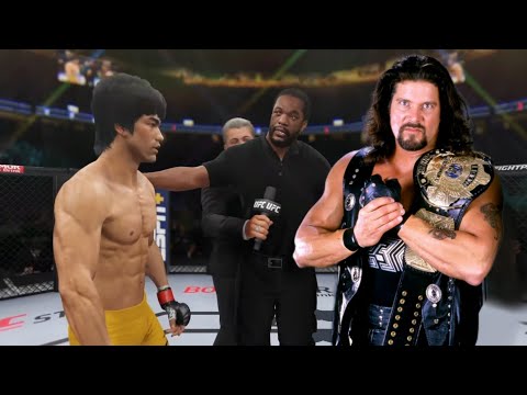 UFC4 Bruce Lee vs. Kevin Nash EA Sports UFC 4