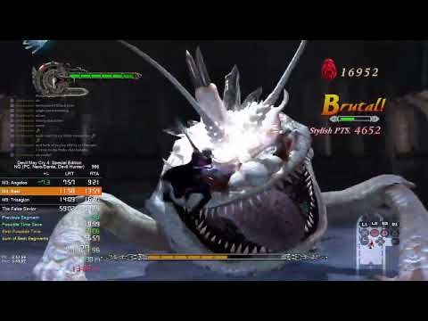 [01/23/2024] DMC4:SE Nero/Dante NG Devil Hunter 1:07:03 RTA 58:38 LRT