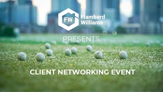 Flambard Williams Client Networking Event