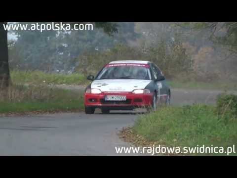 KJS Rally Masters 2013 - Marcin Safian / Piotr Bieszczad - Honda Civic