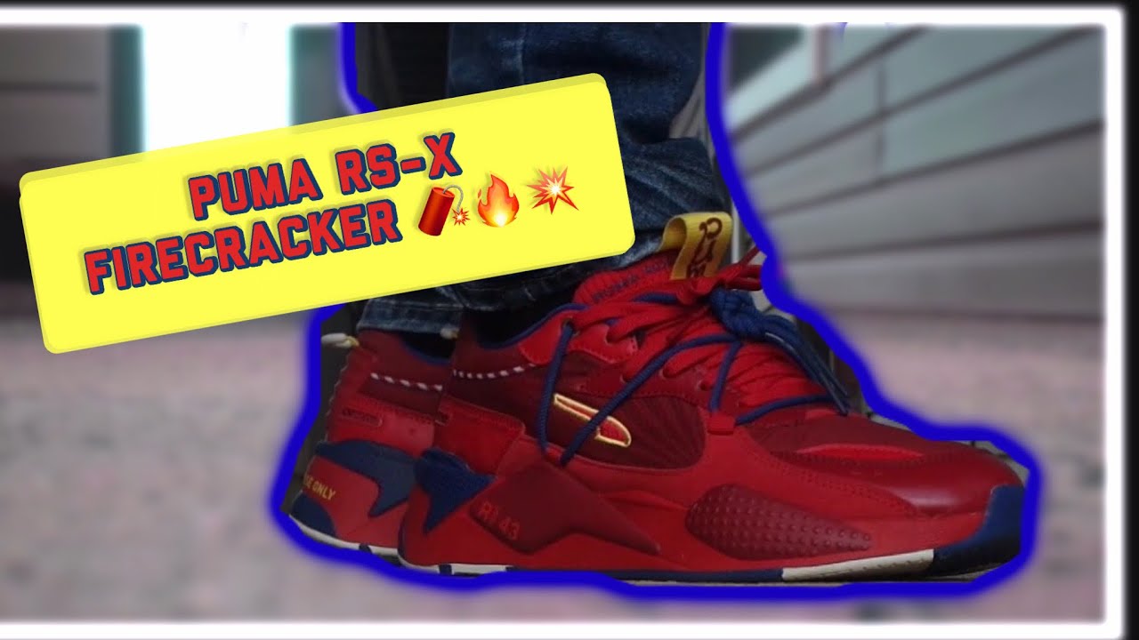 Puma RS-X FireCracker (mens) *these really explode!!* | on foot shoe review