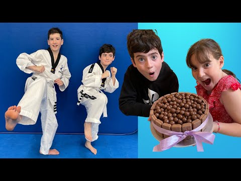 Karate and Cake Decorating with The Hodgepodge Eight