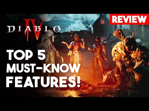 Diablo 4 - Top 5 Must Know Gameplay Features Before You Buy | Review