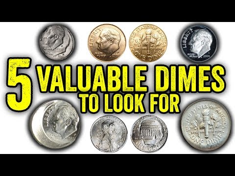 MODERN 2000 DIMES WORTH MONEY - ERROR COINS HIDING IN YOUR CHANGE!!