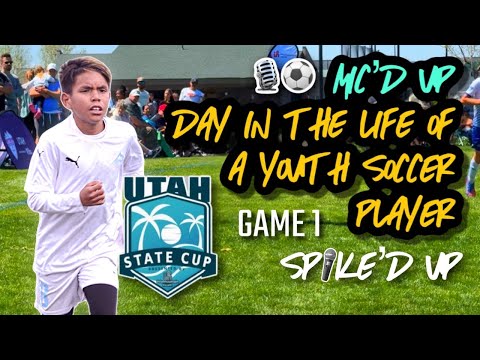 MIC’D UP 🎤🔥 Day in the Life at Utah State Cup! | U12 Avalanche vs Shooters SC
