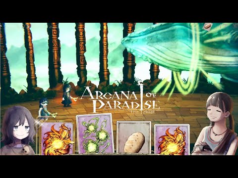 Arcana of Paradise —The Tower— Walkthough Part 4 Duo Mage No Shield Sister & Eye Reach the End ハテナの塔