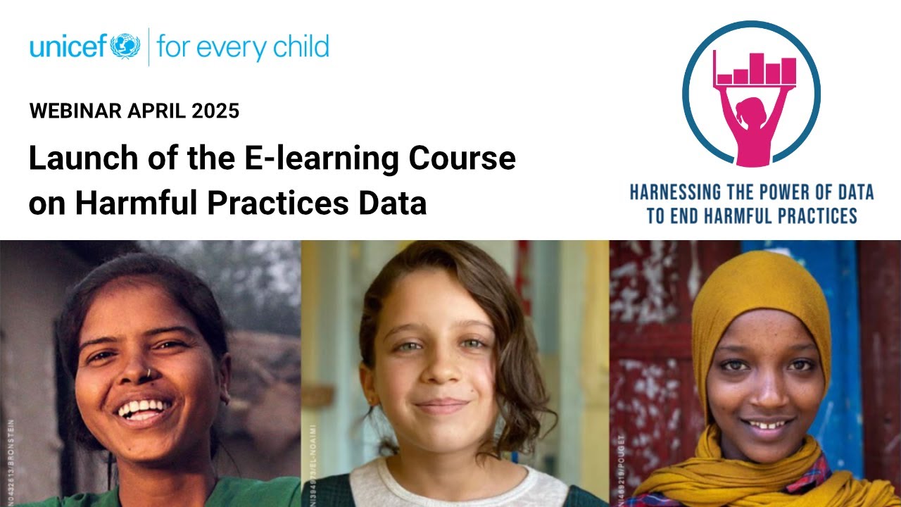 Webinar: Launch of the E-learning Course on Harmful Practices Data