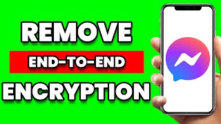 How To Remove End To End Encryption In Messenger (2024)