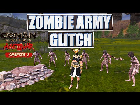 Zombie Army Glitch - You Can Have Infinite Zombie Following you : Conan Exiles Age Of War Chapter 2