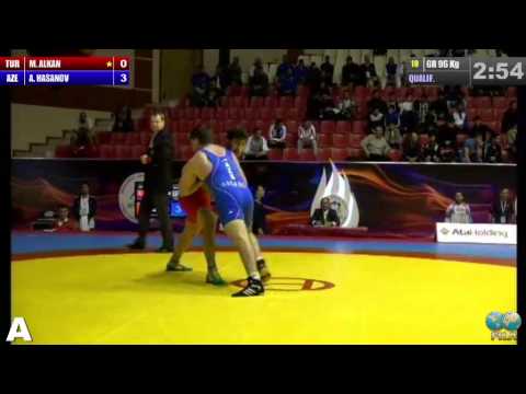 GGP2013 / ALKAN, Mahmut (TUR) - HASANOV, Araz (AZE) - GR 96 kg