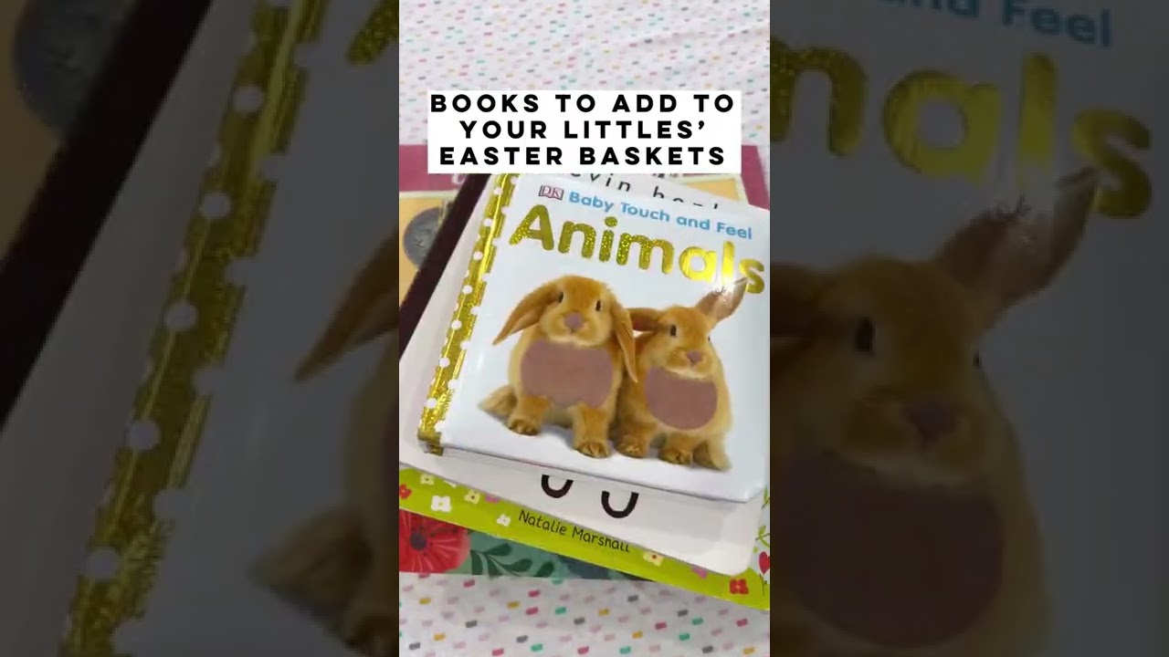 Easter Basket Book Ideas #babyproducts #easterbasketideas
