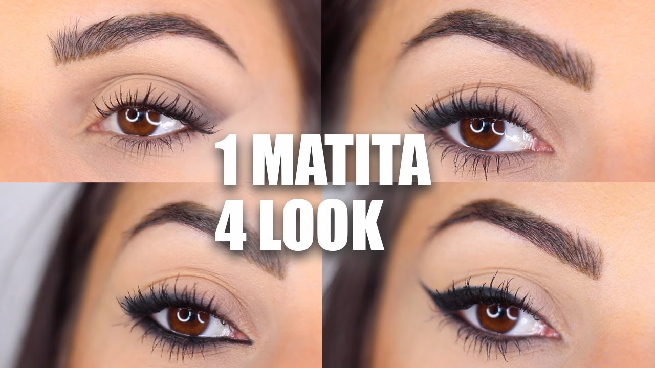 DIVERSI MODI PER USARE LA MATITA OCCHI ??| ItsNora