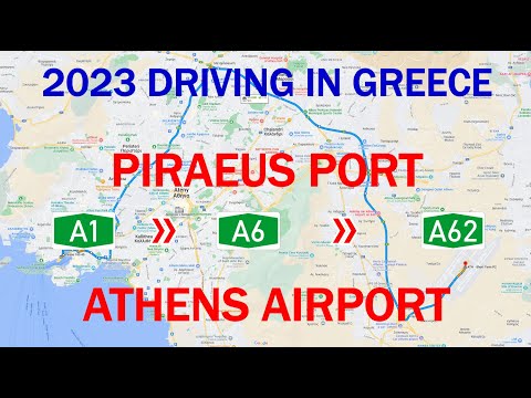ROAD TRIP 2023 SK - Greece PART 9 Greece: Piraeus Port  - Athens International Airport