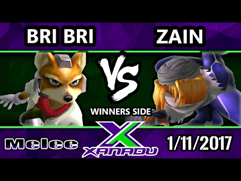 S@X 184 - Bri Bri (Gannondorf) Vs. SSI | Zain (Marth) - SSBM Tournament - Smash Melee