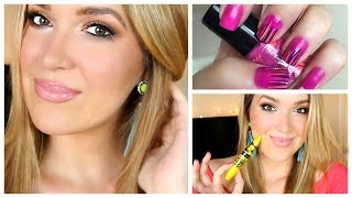Easy Makeup & Nails! | MissJenFABULOUS