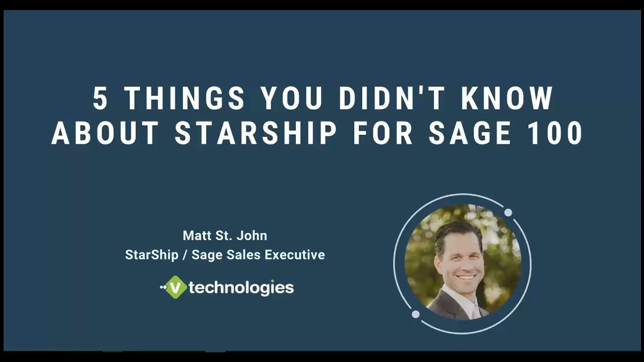 Sage 100 Shipping Software: 5 Things You Didn't Know About StarShip