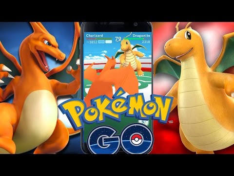 CHARIZARD vs DRAGONITE - POKEMON GO