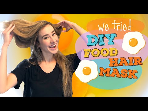 We Tried a DIY Egg Hair Mask to Fix Damaged Hair |...