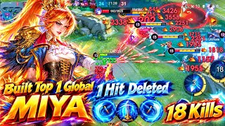 Download lagu 18 Kill !! Miya Legendaris Sangat Agresif Sekali Klik Habisi Semua Musuh!! Build Miya Top 1 Global mp3