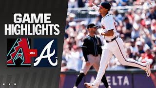 D-backs vs. Braves Game Highlights (4/7/24) | MLB Highlights