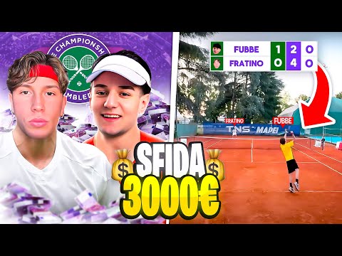 3.000€ BUTTATI?!💸 La SFIDA a TENNIS PIÙ COSTOSA di SEMPRE 😱