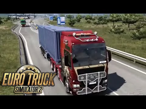 PROVIAMO IL MULTIPLAYER UFFICIALE DI EURO TRUCK SIMULATOR 2 w/Miticaccio Poderak - Gameplay Ita