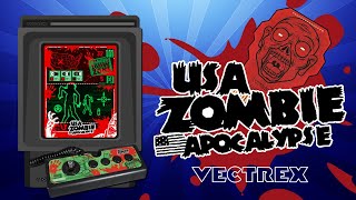 USA ZOMBIE APOCALYPSE - The Perfect VECTREX Game for 2020?