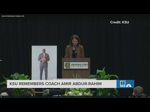KSU President says coach Amir Abdur-Rahim's presence was magnetic, dedication altered program