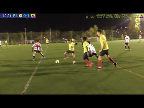 J.07. LA BONANOVA CLUB FUTBOL,B  vs Pª BARC ANGUERA,B - Juvenil 2ª 20/11/2021