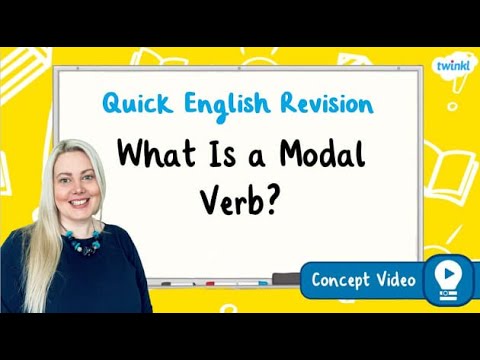 What is a Modal Verb? | KS2 English Concept for Kids