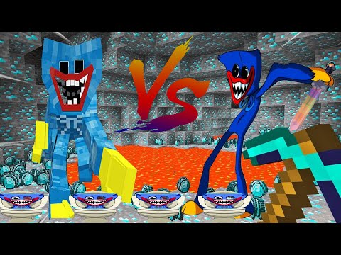 EPIC SHOWDOWN: Huggy Wuggy From Minecraft vs FNF